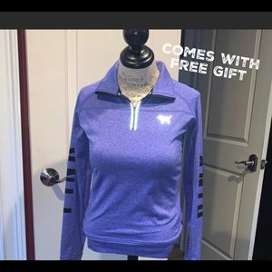 Pink Victoria Secret Ultimate Quarter Zip (S)